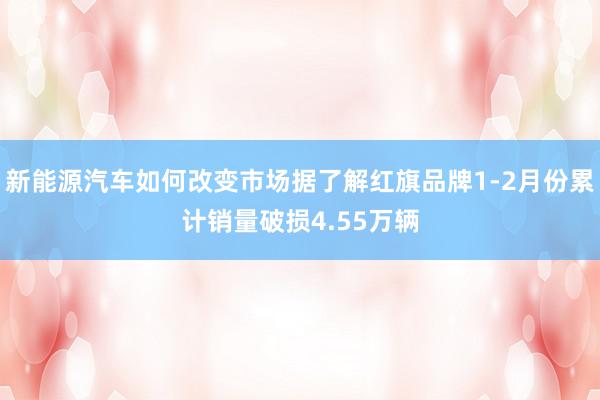 新能源汽车如何改变市场据了解红旗品牌1-2月份累计销量破损4.55万辆